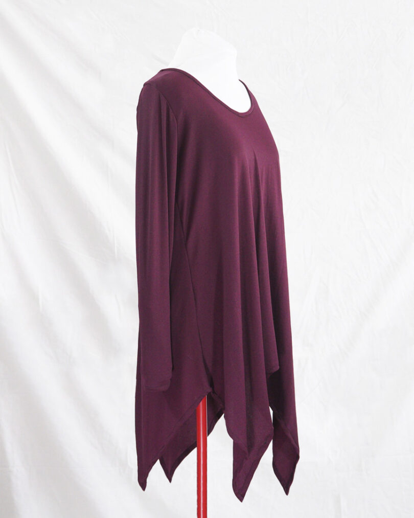 Burgundy vest - Imagen 2