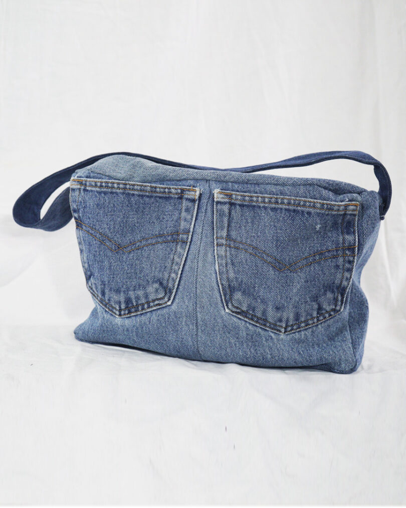 Bolso tejano upcycling - Imagen 2