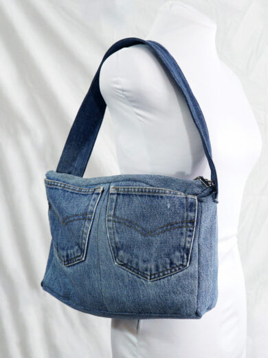 Bolso tejano upcycling