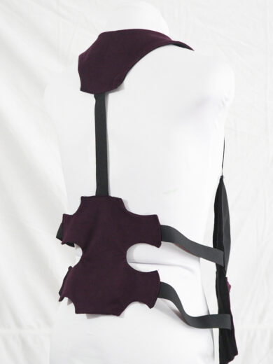 Pistolera lila y negra - Imagen 3