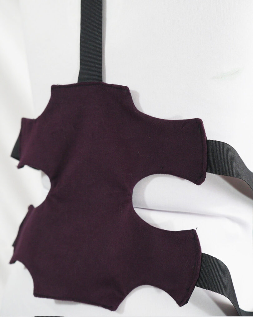 Pistolera lila y negra - Imagen 4