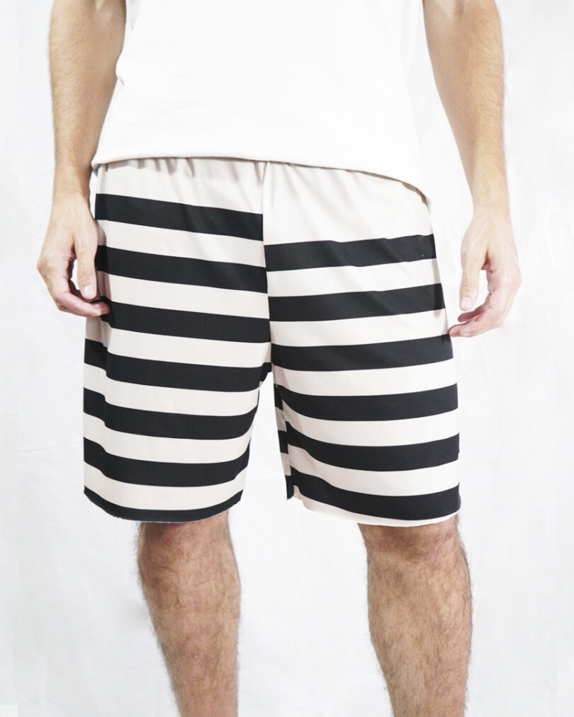 Short rayado sport - Imagen 4