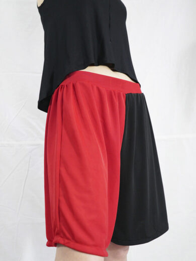 Short black n red