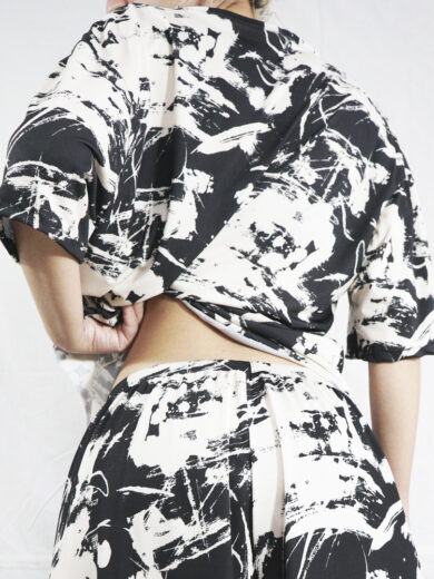 Camiseta grunge x - Imagen 2