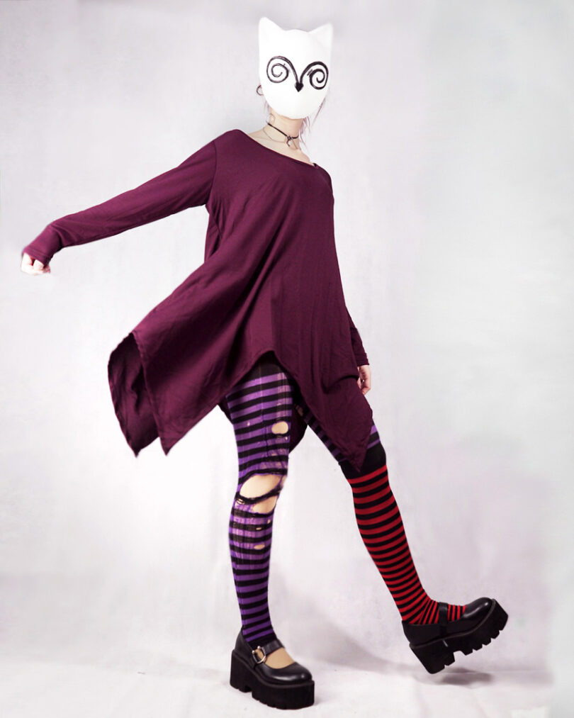 Burgundy vest - Imagen 4