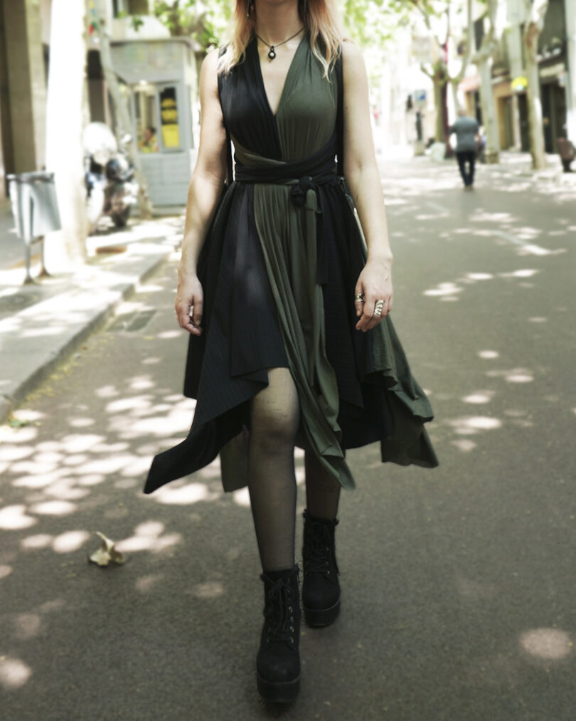 Faerie green dress
